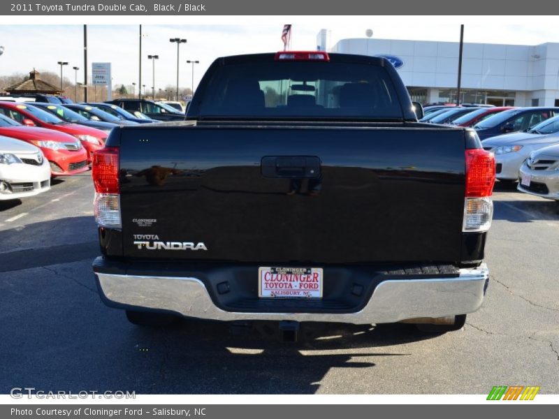 Black / Black 2011 Toyota Tundra Double Cab