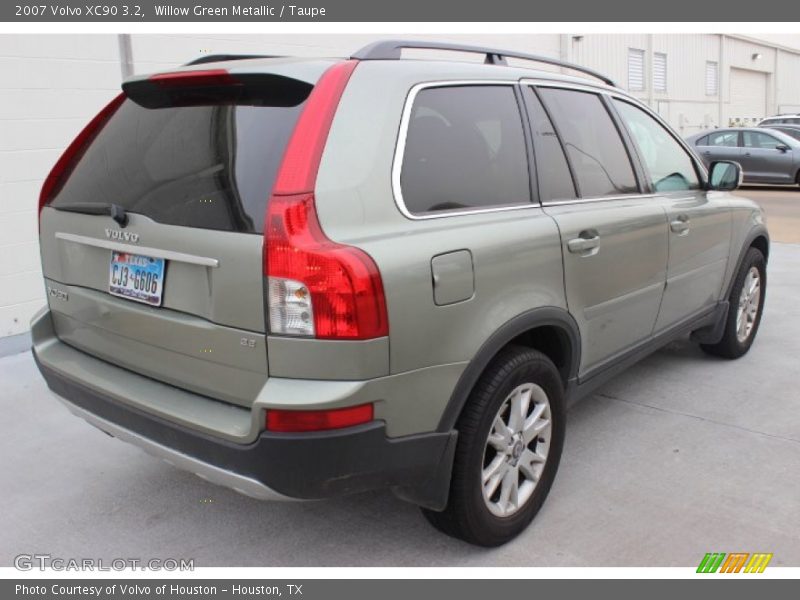 Willow Green Metallic / Taupe 2007 Volvo XC90 3.2