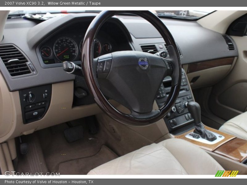 Willow Green Metallic / Taupe 2007 Volvo XC90 3.2