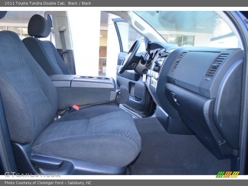 Black / Black 2011 Toyota Tundra Double Cab