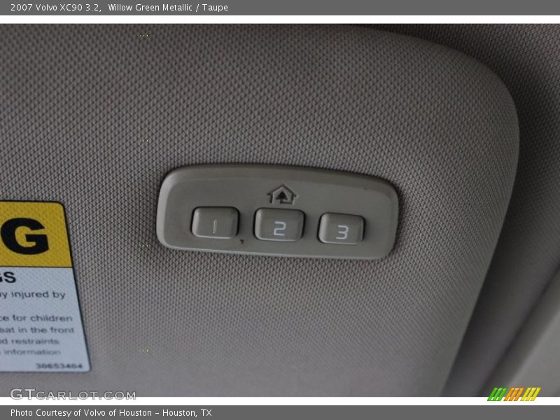 Willow Green Metallic / Taupe 2007 Volvo XC90 3.2