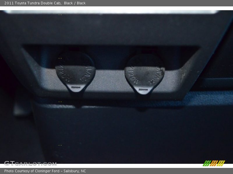 Black / Black 2011 Toyota Tundra Double Cab
