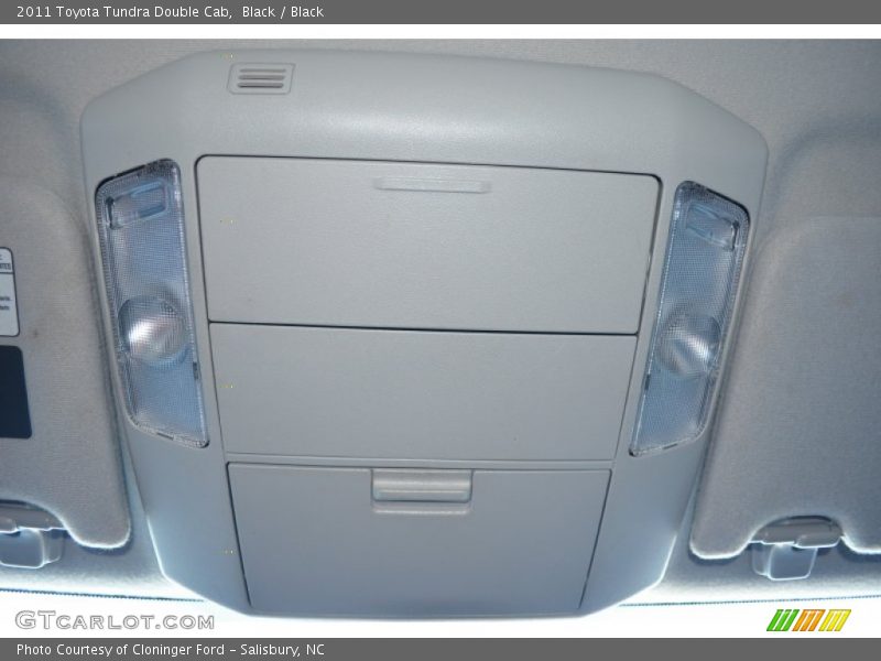 Black / Black 2011 Toyota Tundra Double Cab