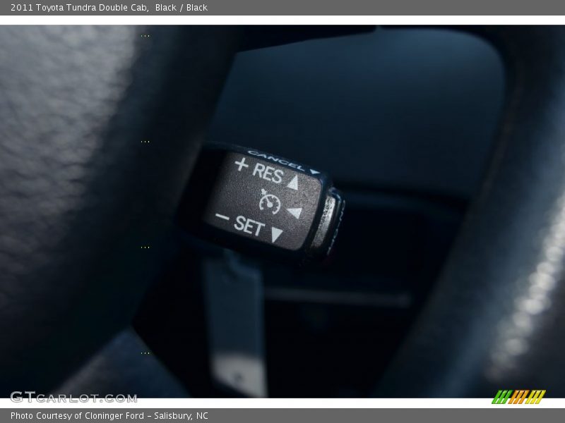 Black / Black 2011 Toyota Tundra Double Cab