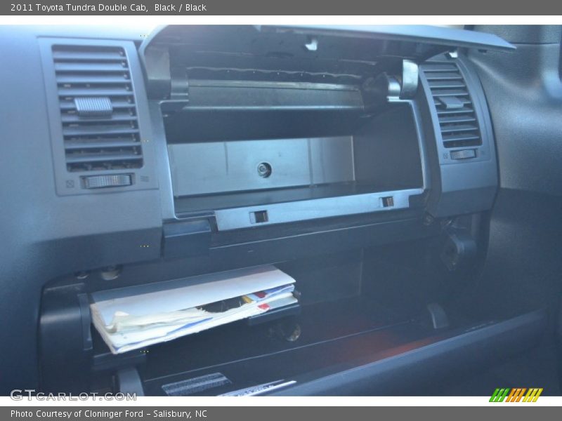 Black / Black 2011 Toyota Tundra Double Cab