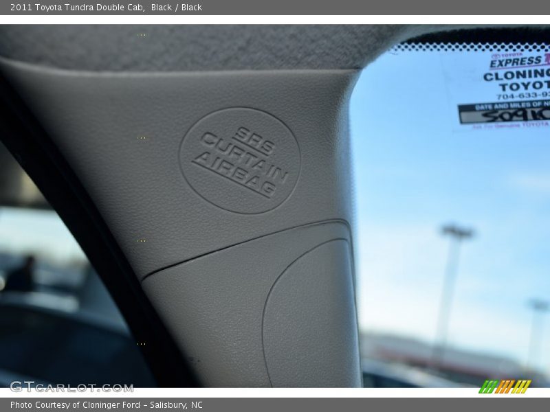Black / Black 2011 Toyota Tundra Double Cab