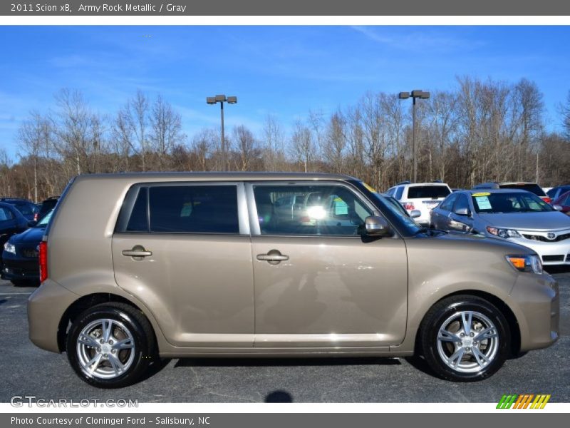 Army Rock Metallic / Gray 2011 Scion xB