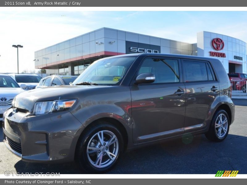 Army Rock Metallic / Gray 2011 Scion xB