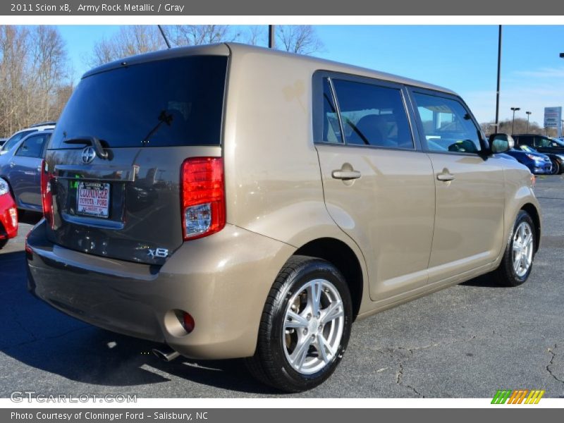Army Rock Metallic / Gray 2011 Scion xB