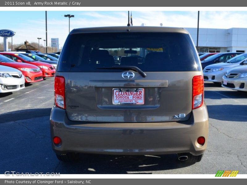 Army Rock Metallic / Gray 2011 Scion xB