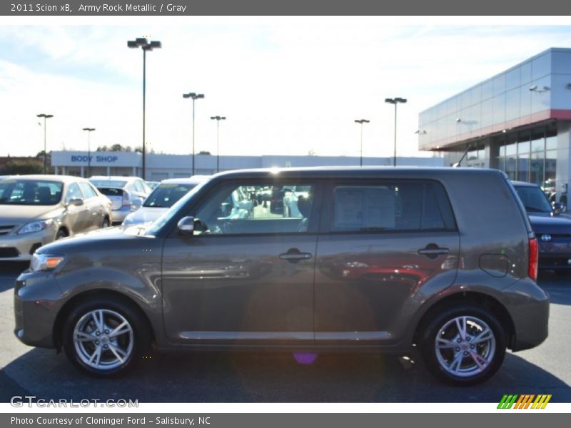 Army Rock Metallic / Gray 2011 Scion xB