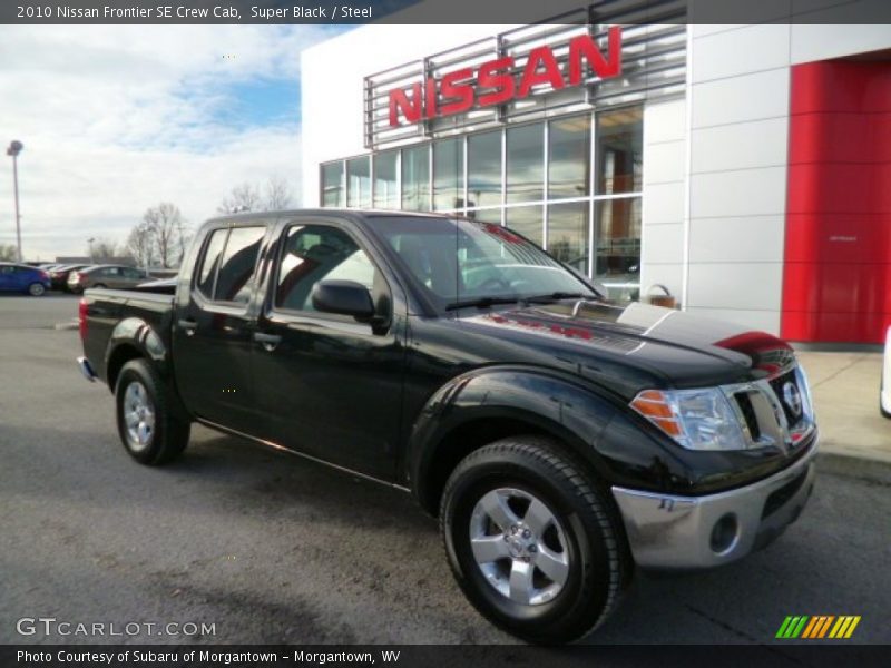 Super Black / Steel 2010 Nissan Frontier SE Crew Cab