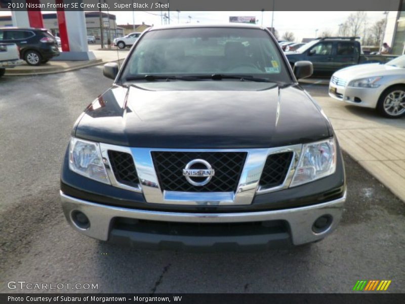 Super Black / Steel 2010 Nissan Frontier SE Crew Cab