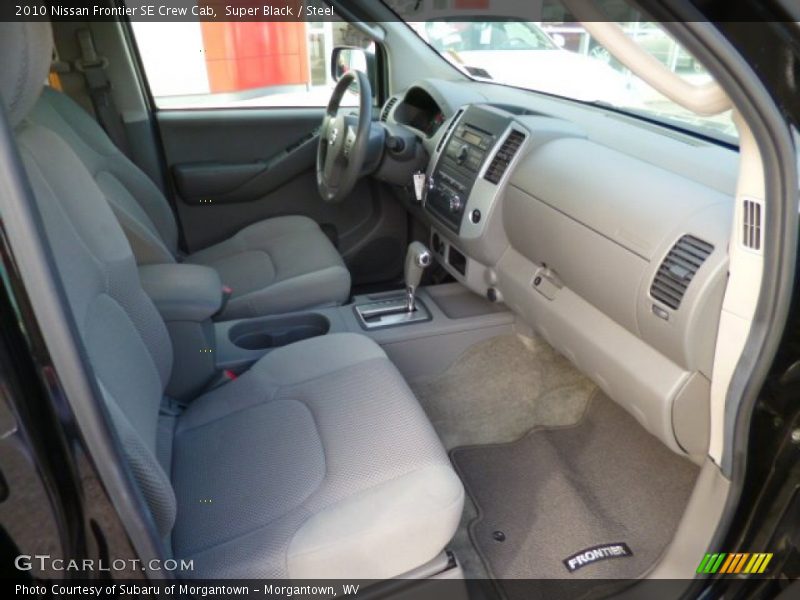 Super Black / Steel 2010 Nissan Frontier SE Crew Cab