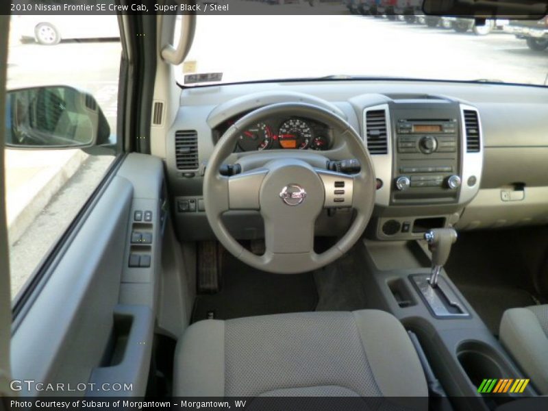 Super Black / Steel 2010 Nissan Frontier SE Crew Cab