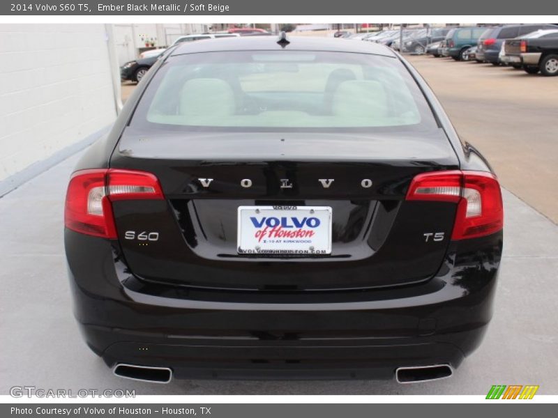 Ember Black Metallic / Soft Beige 2014 Volvo S60 T5