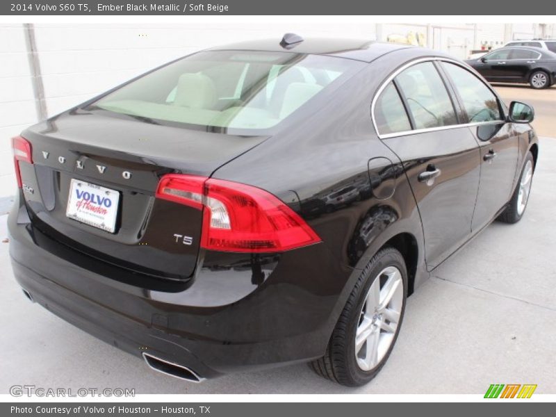 Ember Black Metallic / Soft Beige 2014 Volvo S60 T5