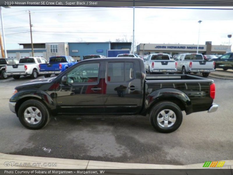 Super Black / Steel 2010 Nissan Frontier SE Crew Cab