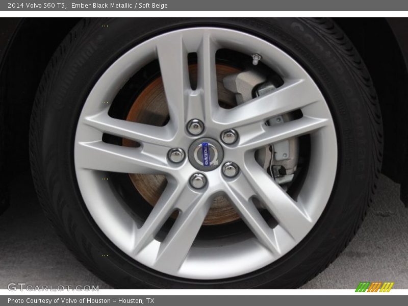 Ember Black Metallic / Soft Beige 2014 Volvo S60 T5