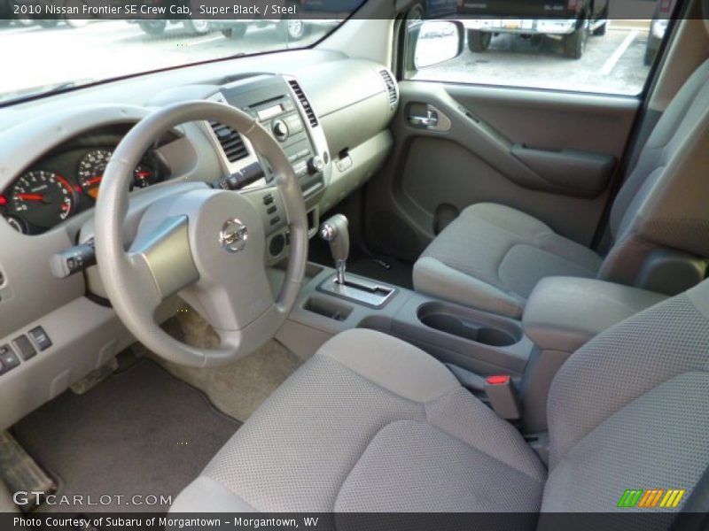 Super Black / Steel 2010 Nissan Frontier SE Crew Cab
