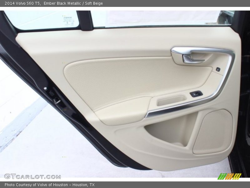 Ember Black Metallic / Soft Beige 2014 Volvo S60 T5