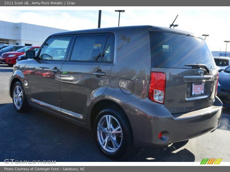 Army Rock Metallic / Gray 2011 Scion xB