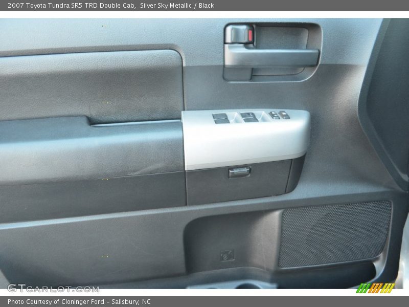 Silver Sky Metallic / Black 2007 Toyota Tundra SR5 TRD Double Cab
