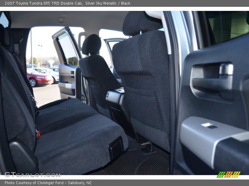 Silver Sky Metallic / Black 2007 Toyota Tundra SR5 TRD Double Cab
