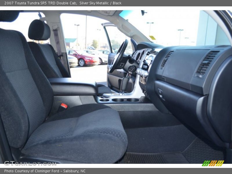 Silver Sky Metallic / Black 2007 Toyota Tundra SR5 TRD Double Cab