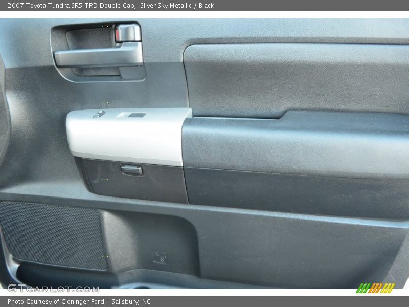 Silver Sky Metallic / Black 2007 Toyota Tundra SR5 TRD Double Cab