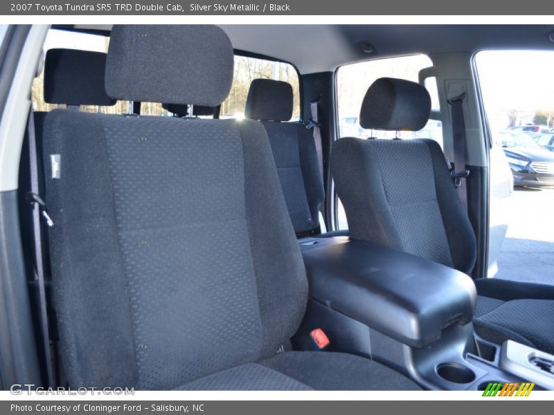 Silver Sky Metallic / Black 2007 Toyota Tundra SR5 TRD Double Cab