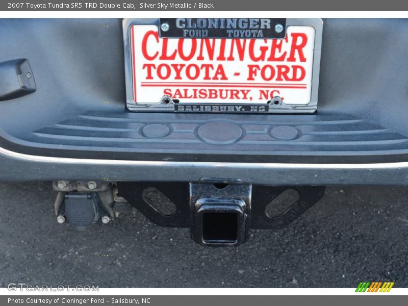 Silver Sky Metallic / Black 2007 Toyota Tundra SR5 TRD Double Cab