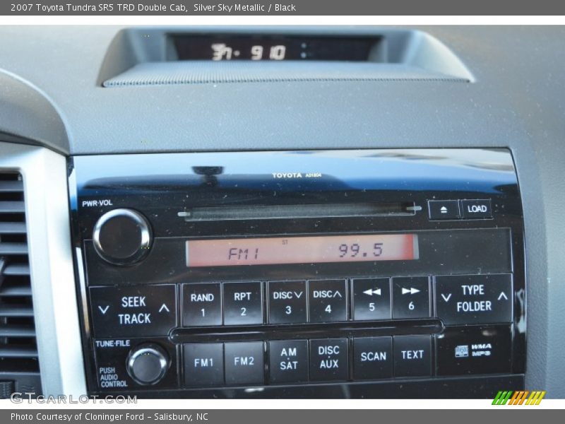 Silver Sky Metallic / Black 2007 Toyota Tundra SR5 TRD Double Cab