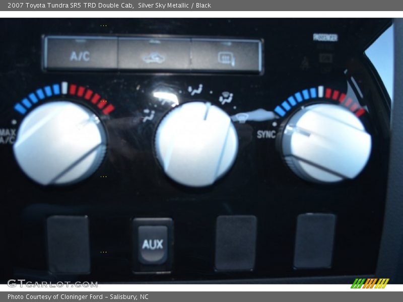 Silver Sky Metallic / Black 2007 Toyota Tundra SR5 TRD Double Cab