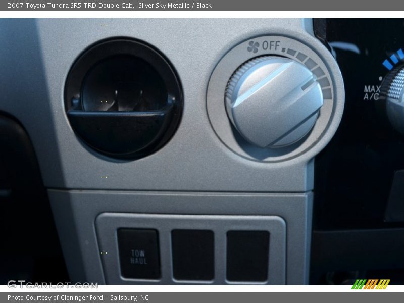 Silver Sky Metallic / Black 2007 Toyota Tundra SR5 TRD Double Cab