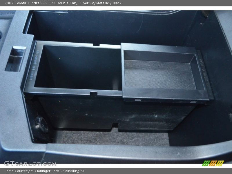 Silver Sky Metallic / Black 2007 Toyota Tundra SR5 TRD Double Cab