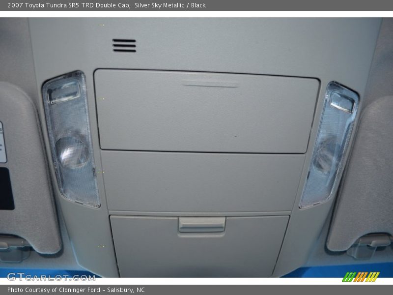 Silver Sky Metallic / Black 2007 Toyota Tundra SR5 TRD Double Cab