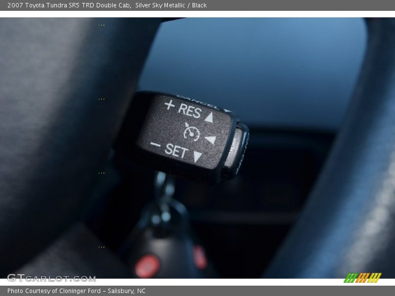 Silver Sky Metallic / Black 2007 Toyota Tundra SR5 TRD Double Cab
