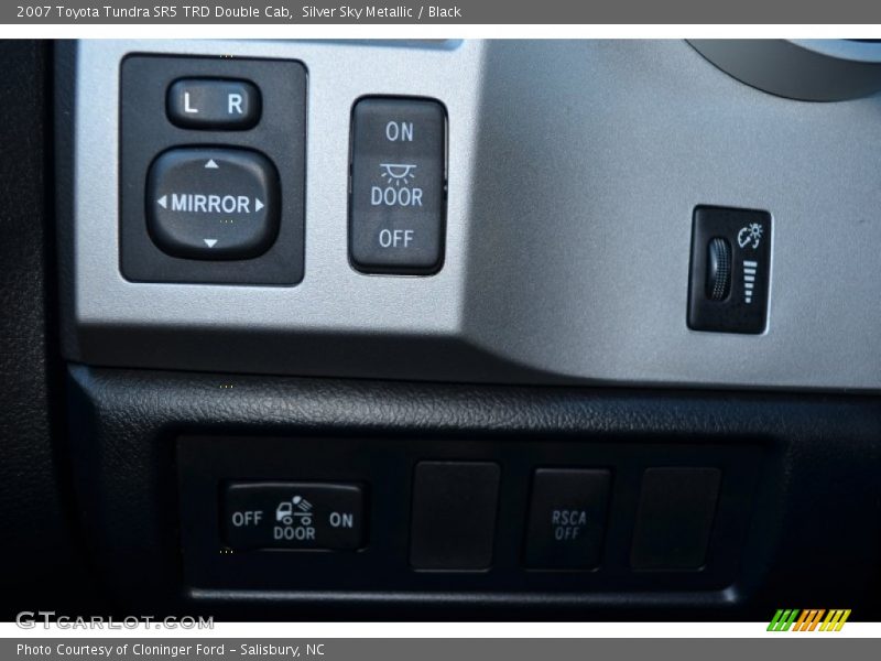 Silver Sky Metallic / Black 2007 Toyota Tundra SR5 TRD Double Cab
