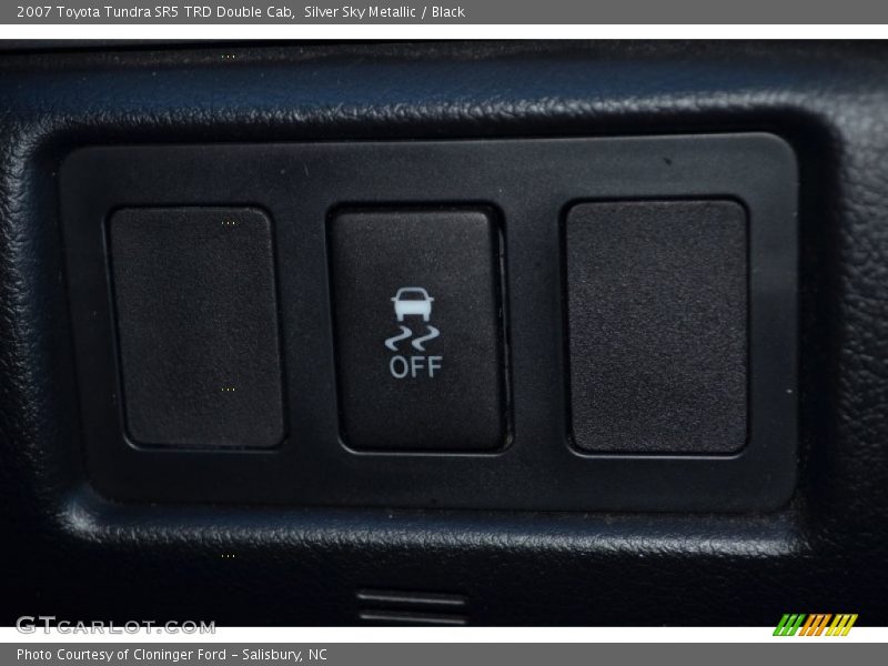 Silver Sky Metallic / Black 2007 Toyota Tundra SR5 TRD Double Cab