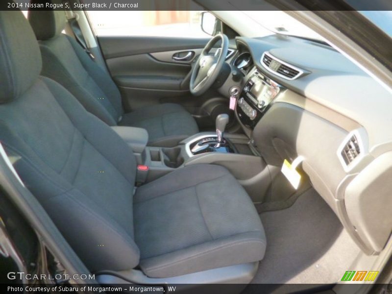 Super Black / Charcoal 2014 Nissan Rogue S