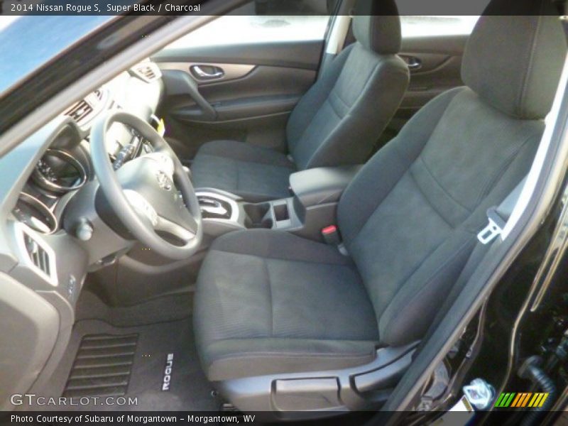 Super Black / Charcoal 2014 Nissan Rogue S