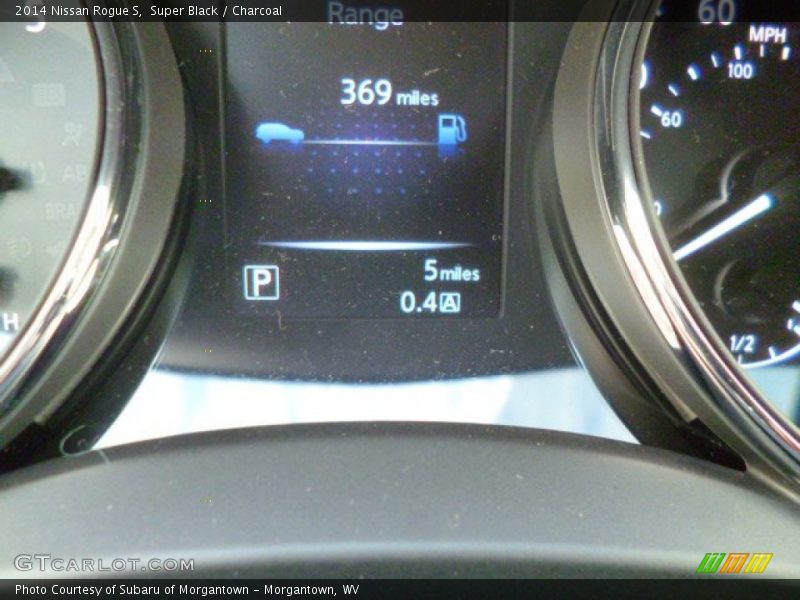 Super Black / Charcoal 2014 Nissan Rogue S