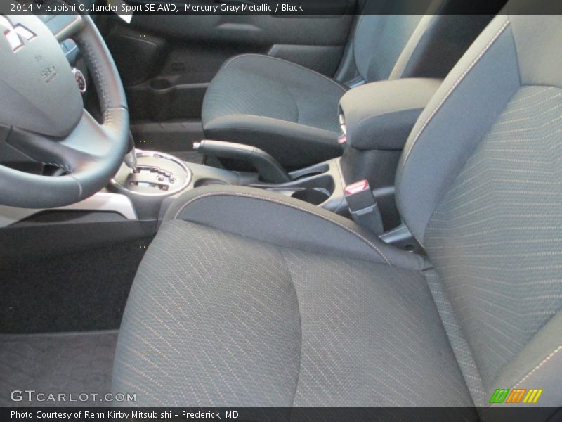 Mercury Gray Metallic / Black 2014 Mitsubishi Outlander Sport SE AWD