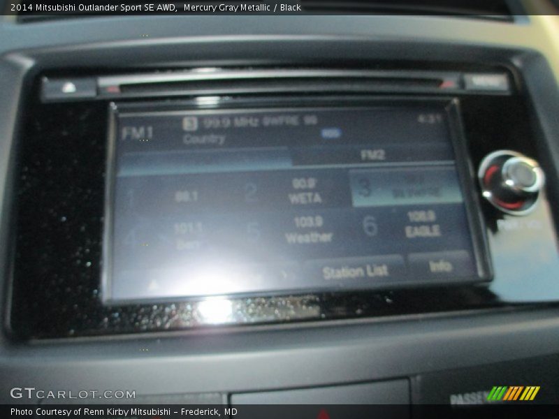 Mercury Gray Metallic / Black 2014 Mitsubishi Outlander Sport SE AWD