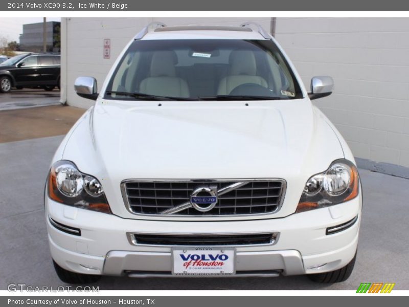 Ice White / Beige 2014 Volvo XC90 3.2