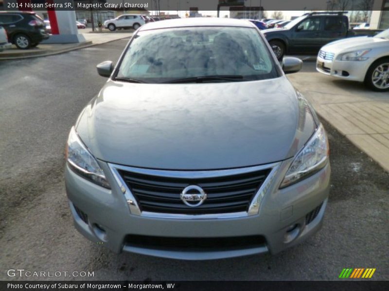 Magnetic Gray / Charcoal 2014 Nissan Sentra SR