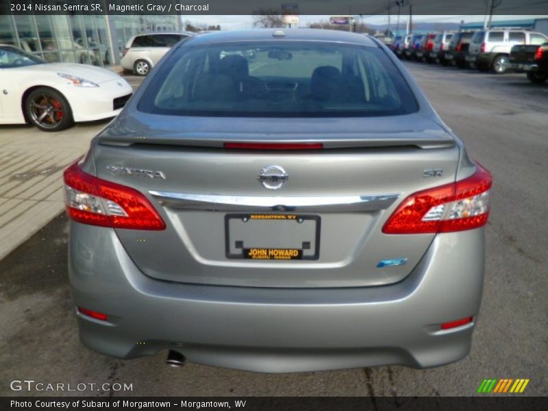 Magnetic Gray / Charcoal 2014 Nissan Sentra SR