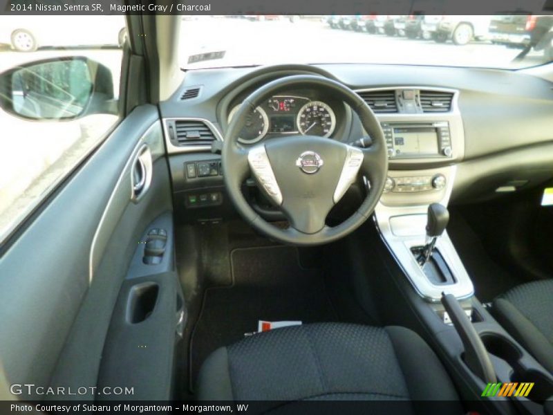 Magnetic Gray / Charcoal 2014 Nissan Sentra SR