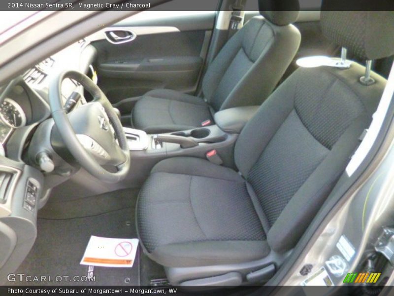 Magnetic Gray / Charcoal 2014 Nissan Sentra SR